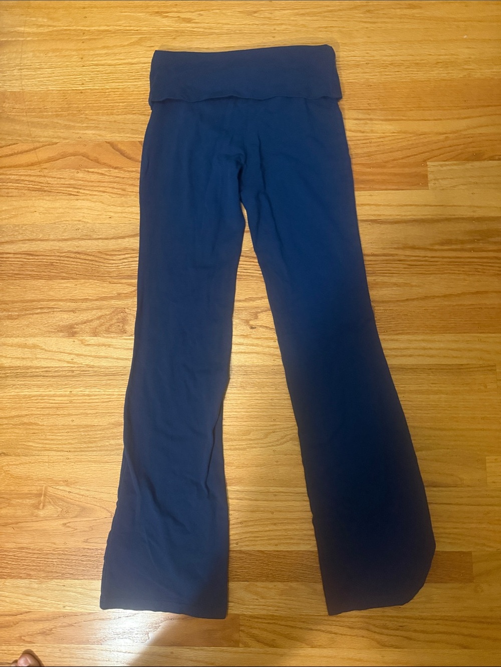 Blue Garage Foldover Pants
